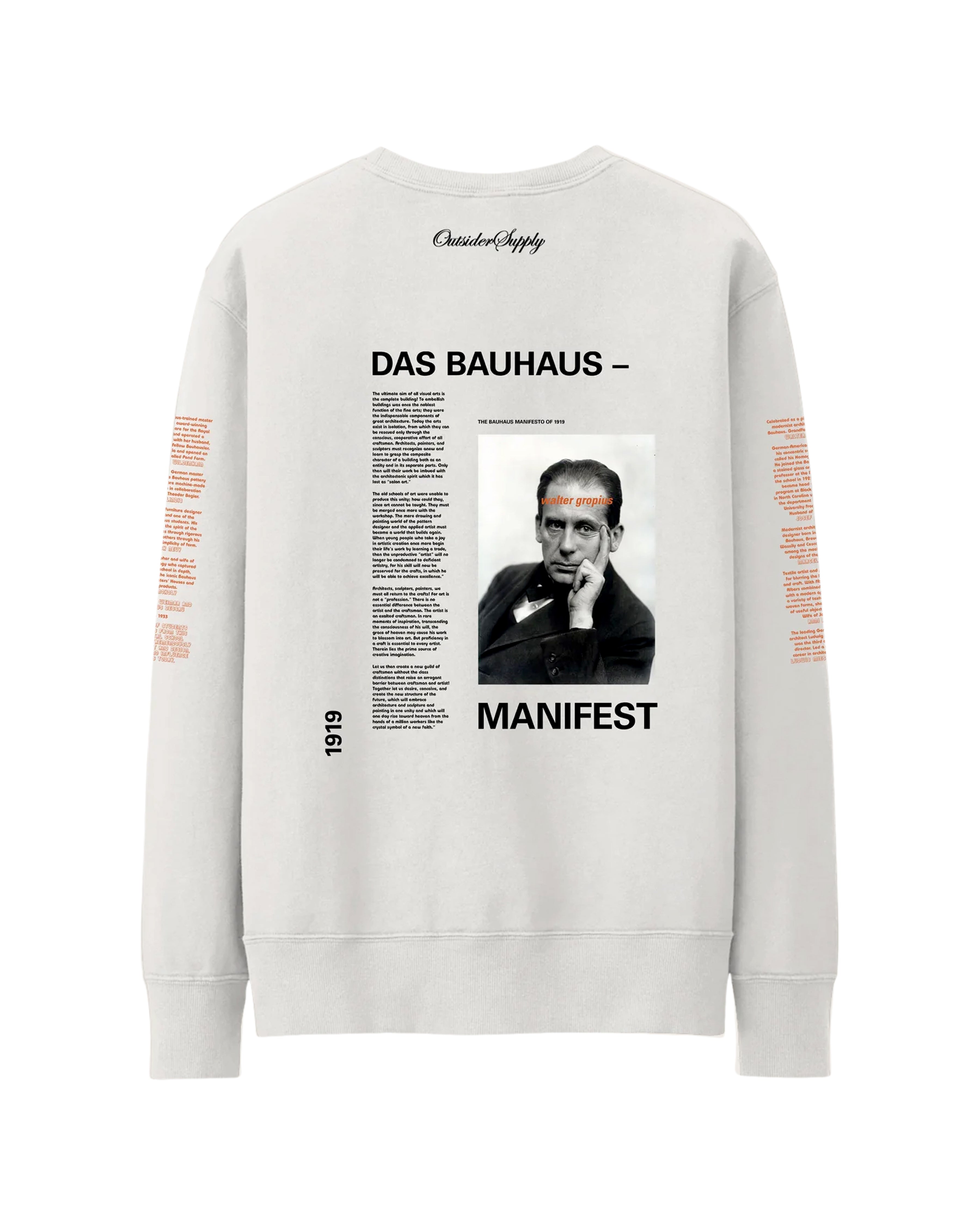 Members Of The Bauhaus Crewneck