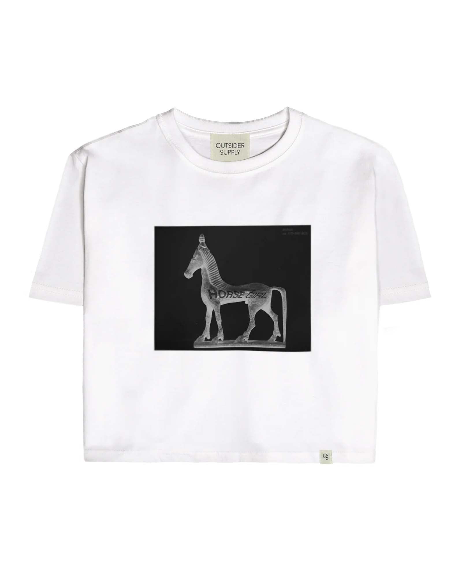 Horse Girl Crop Tee
