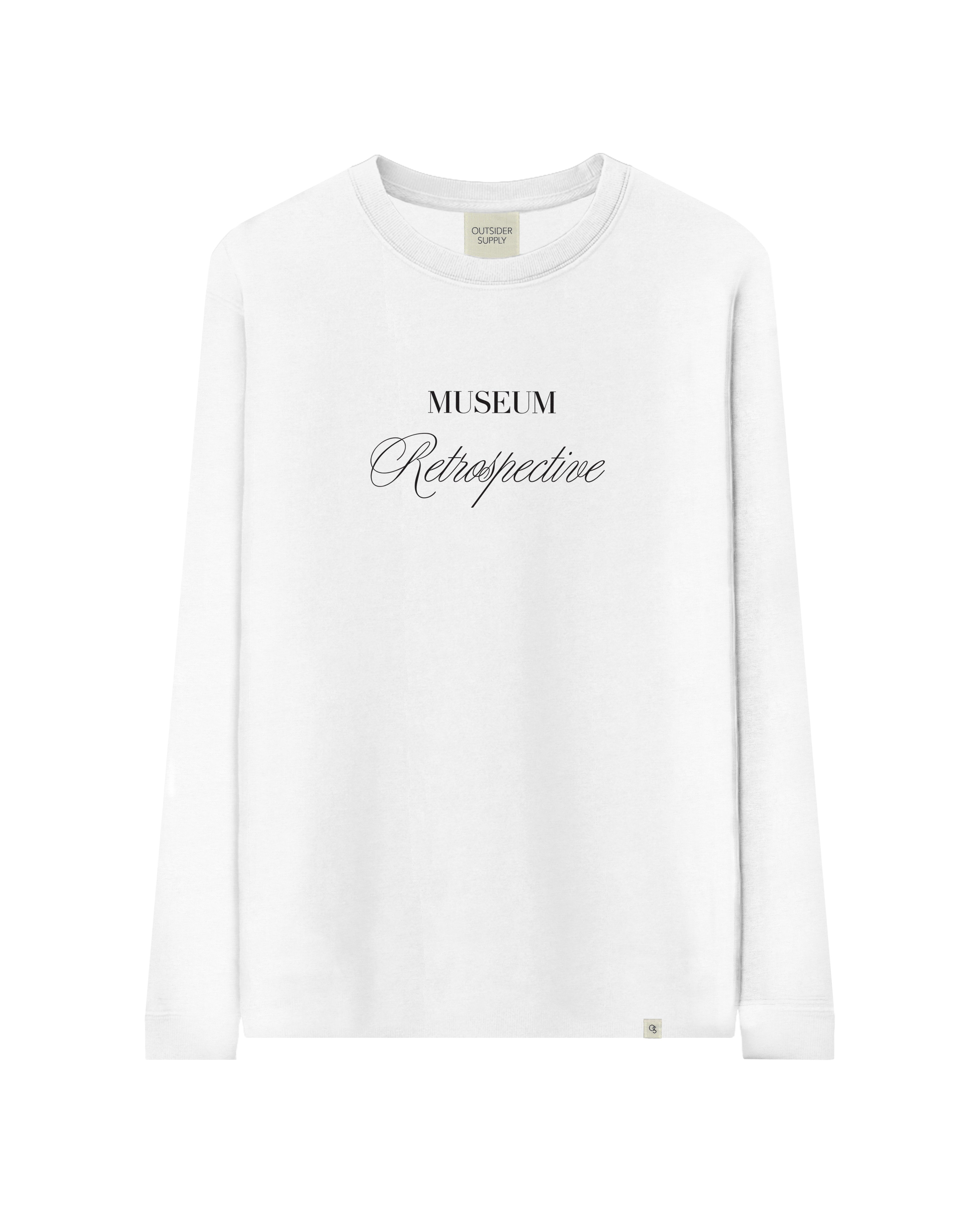 Museum Retrospective Heavyweight Long Sleeve Tee