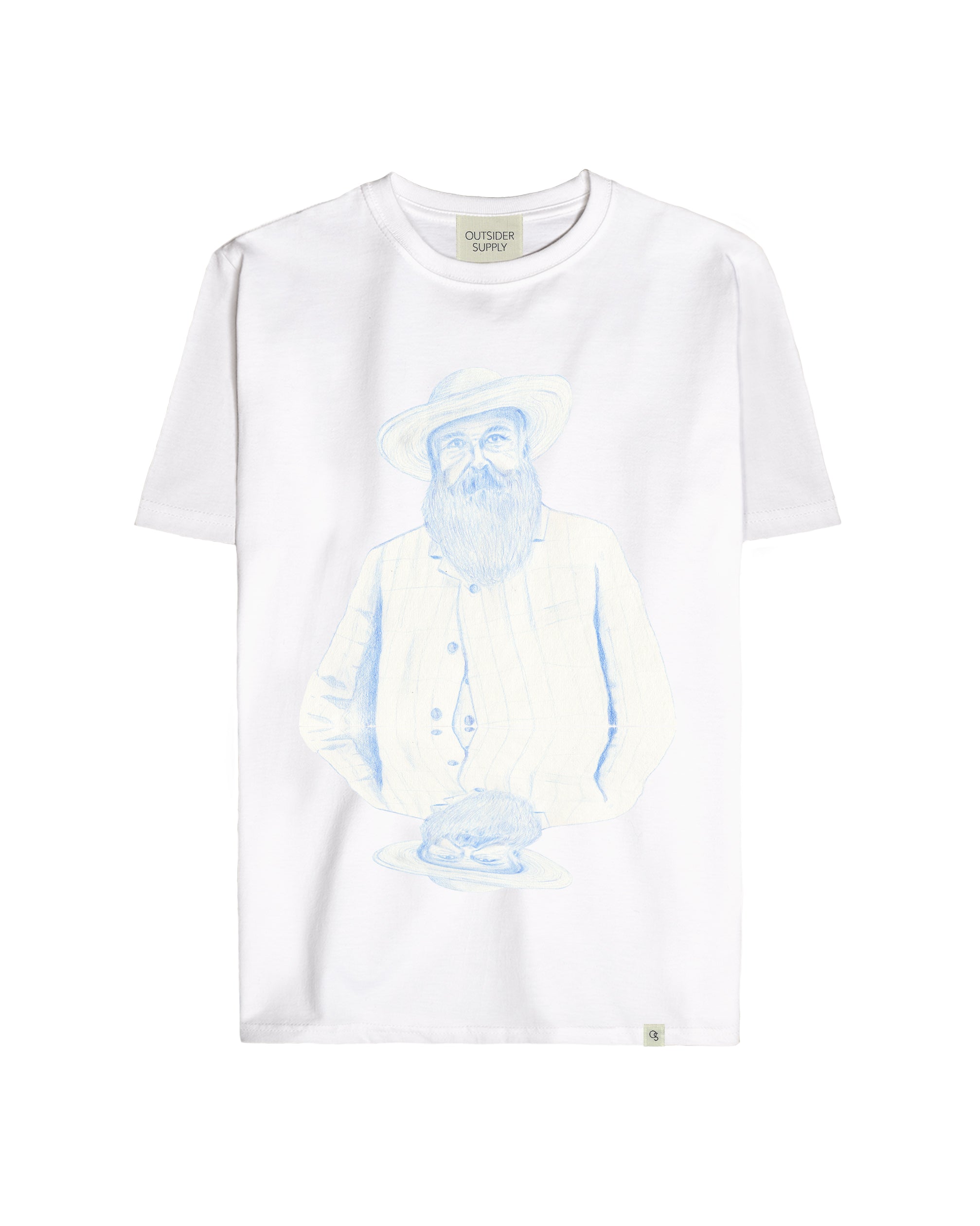 A Drawing of Claude Monet Heavyweight Tee