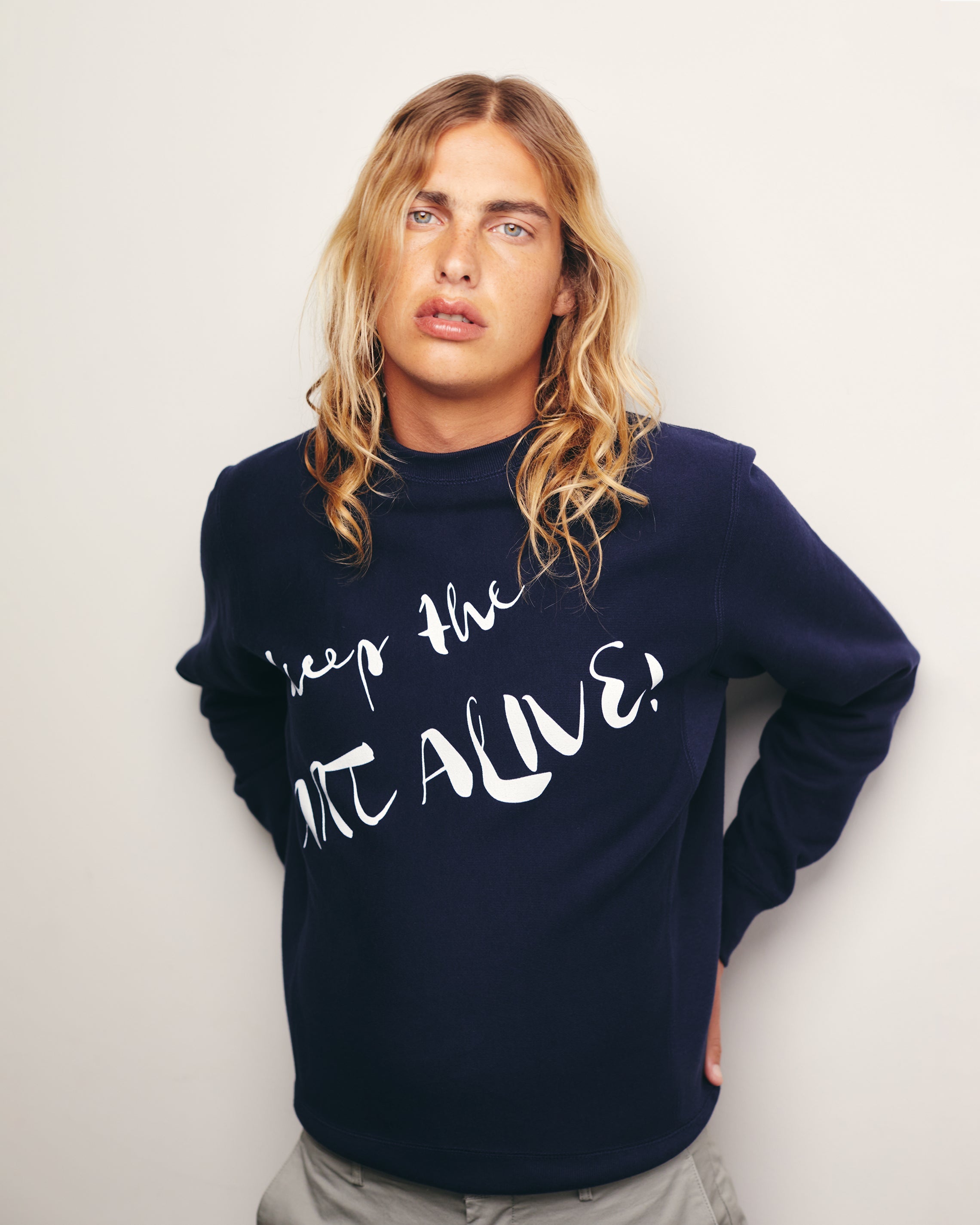 Keep The Art Alive New Wave Ultra Heavyweight Crewneck