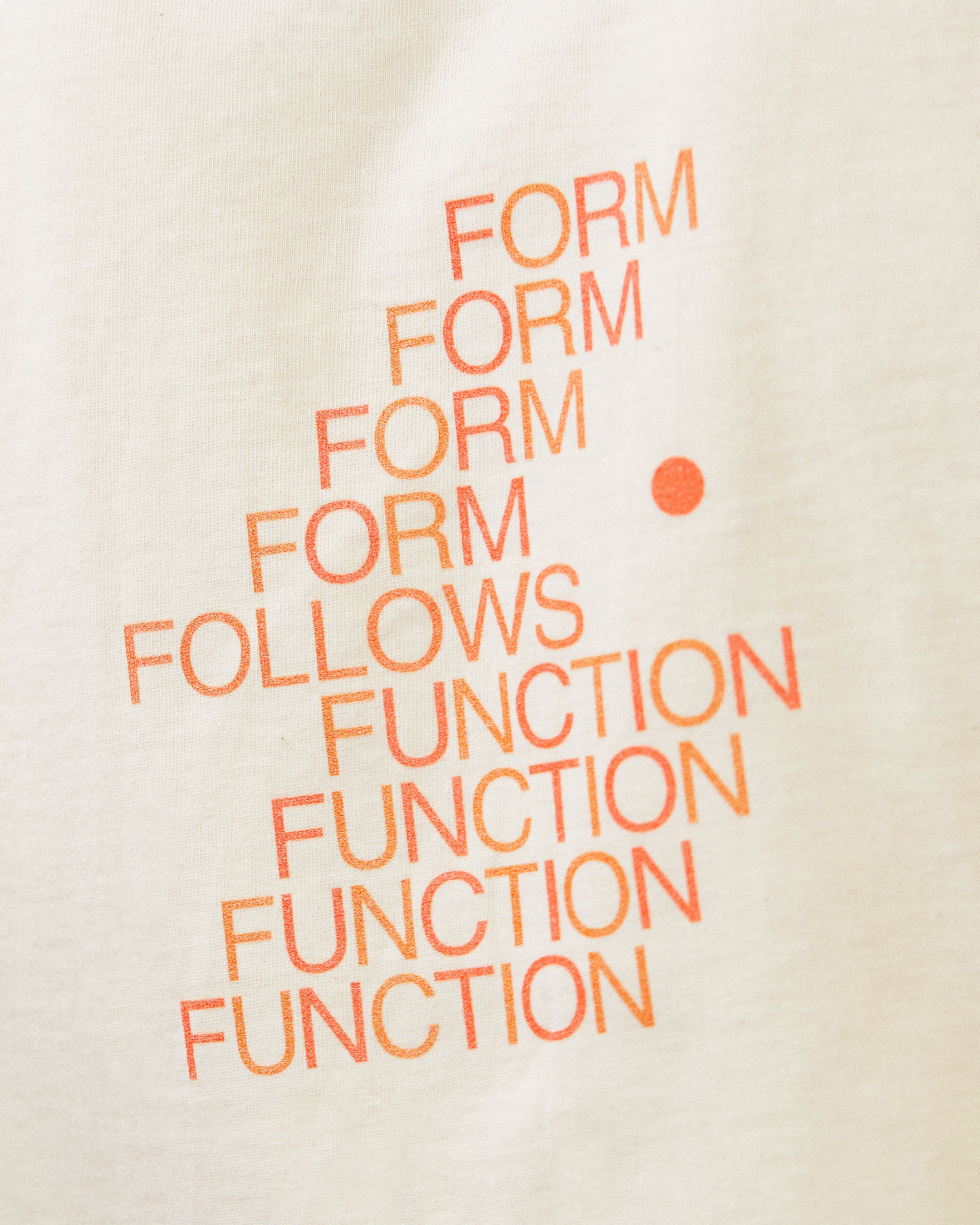 Form Follows Function Heavyweight Tee