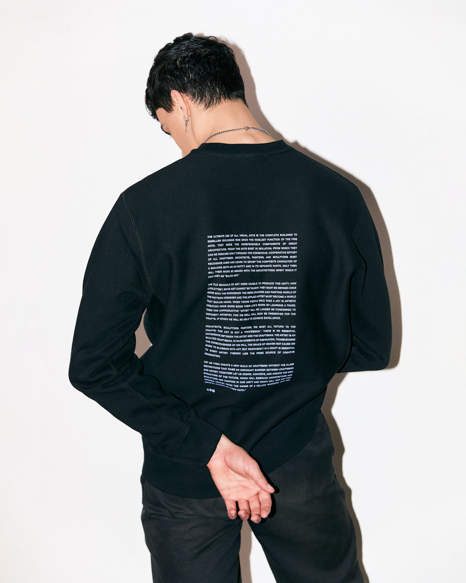 Students Of The Bauhaus Ultra Heavyweight Crewneck