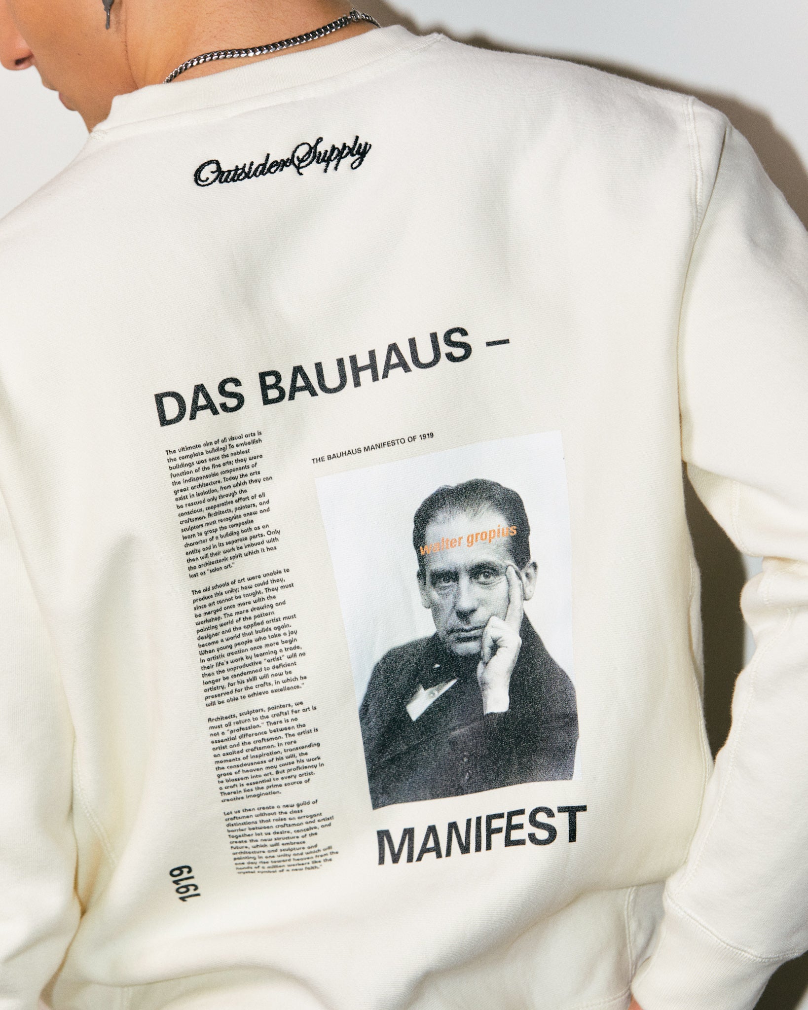 Members Of The Bauhaus Crewneck