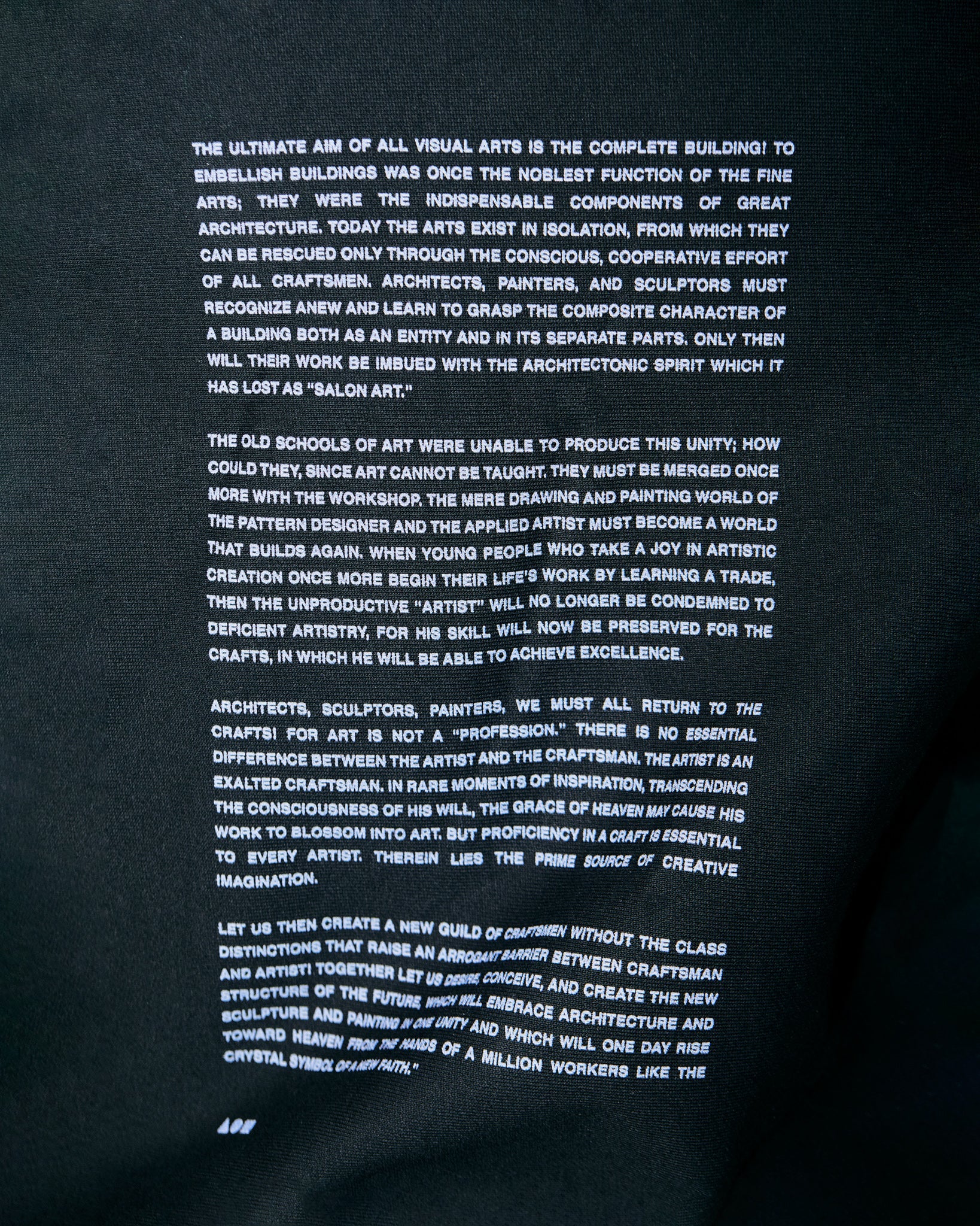 Students Of The Bauhaus Ultra Heavyweight Crewneck