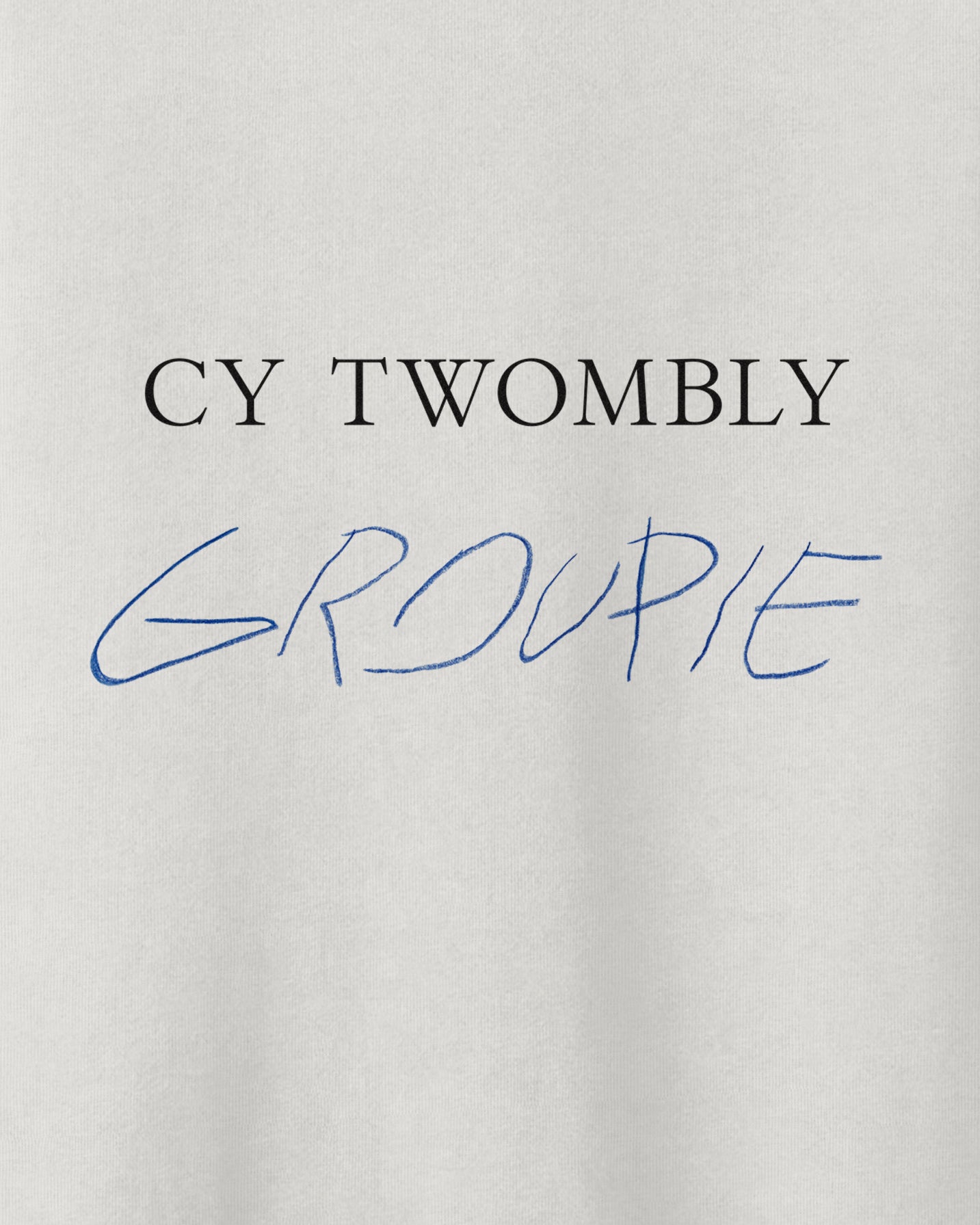 Cy Twombly Groupie Heavyweight Crewneck