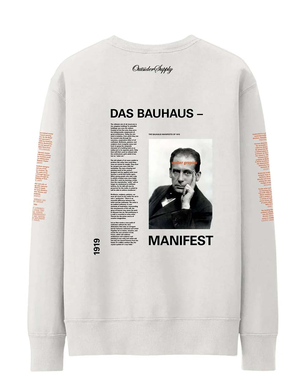 Women's Members Of The Bauhaus Crewneck