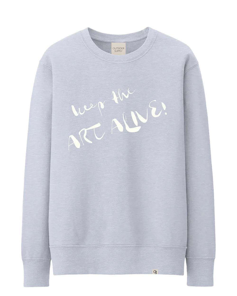 Women's Keep The Art Alive New Wave Crewneck