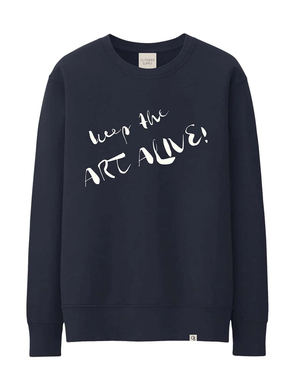 Keep The Art Alive New Wave Crewneck