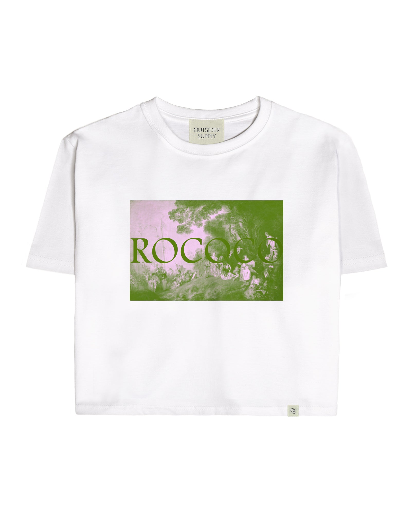 L’Embarquement Pour Cythère Perfect Crop Tee