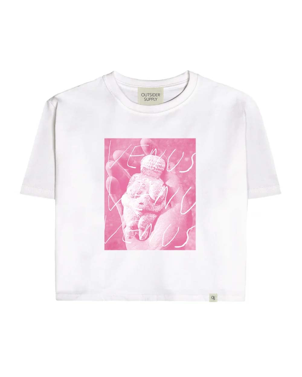 Venus Venus Venus Crop Tee